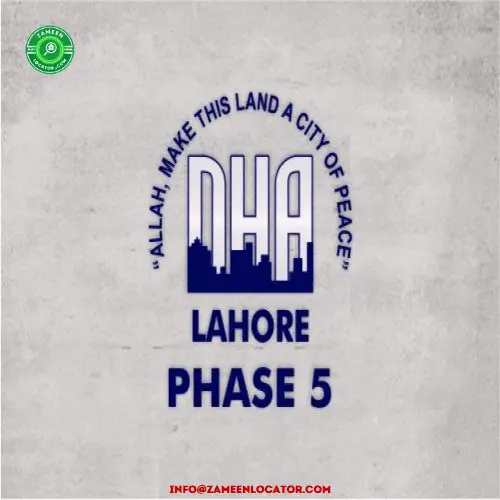 DHA Lahore PHASE 5 Latest Maps