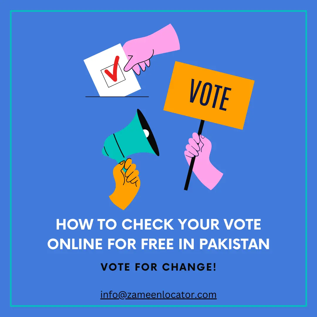 How to Check Your Vote Online for Free in Pakistan: Voter Awareness Guide