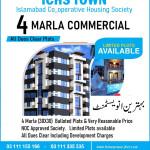 4 Marla Commercial Plot for sale in ICHS TOWN